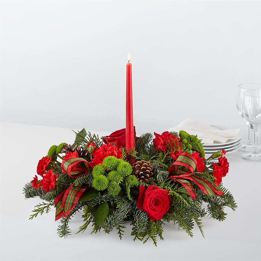 By the Candlelight Centerpiece – Francis Florist, Pomeroy OH