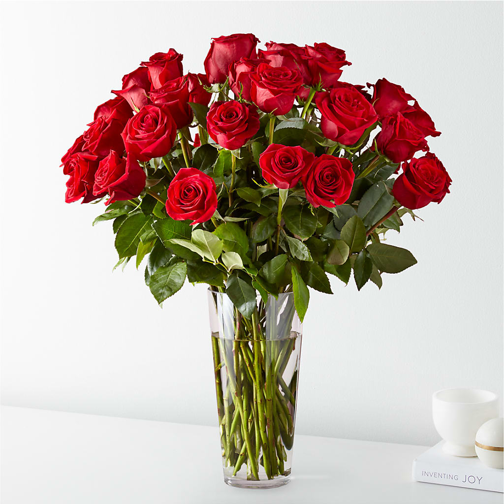 Long Stem Red Rose Bouquet – Francis Florist, Pomeroy OH