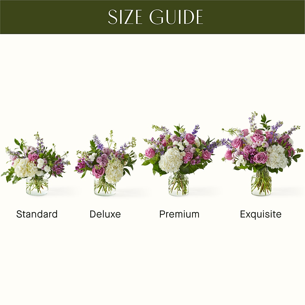 Violet Caress Bouquet – Francis Florist, Pomeroy OH
