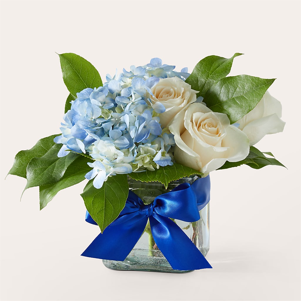 Sky Blue Delight Bouquet – Francis Florist, Pomeroy OH
