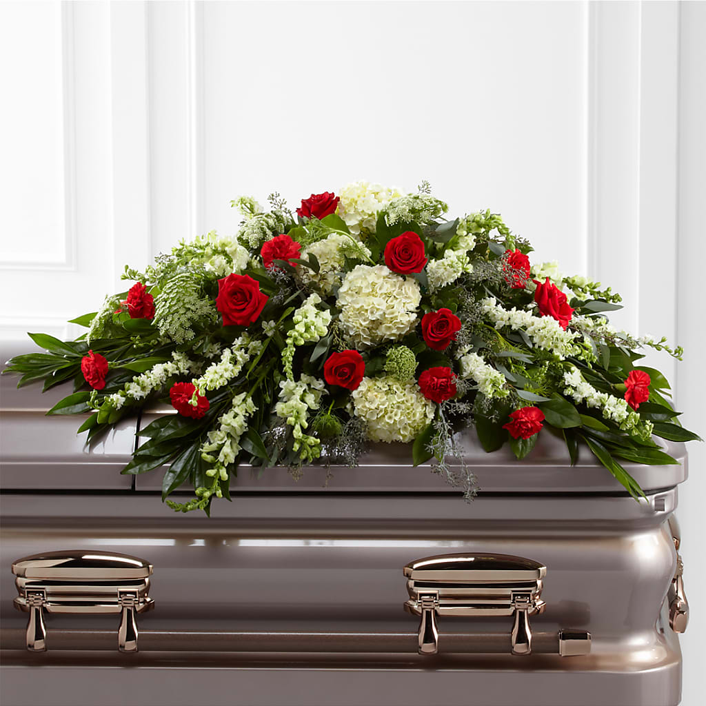 Sincerity Casket Spray – Francis Florist, Pomeroy OH