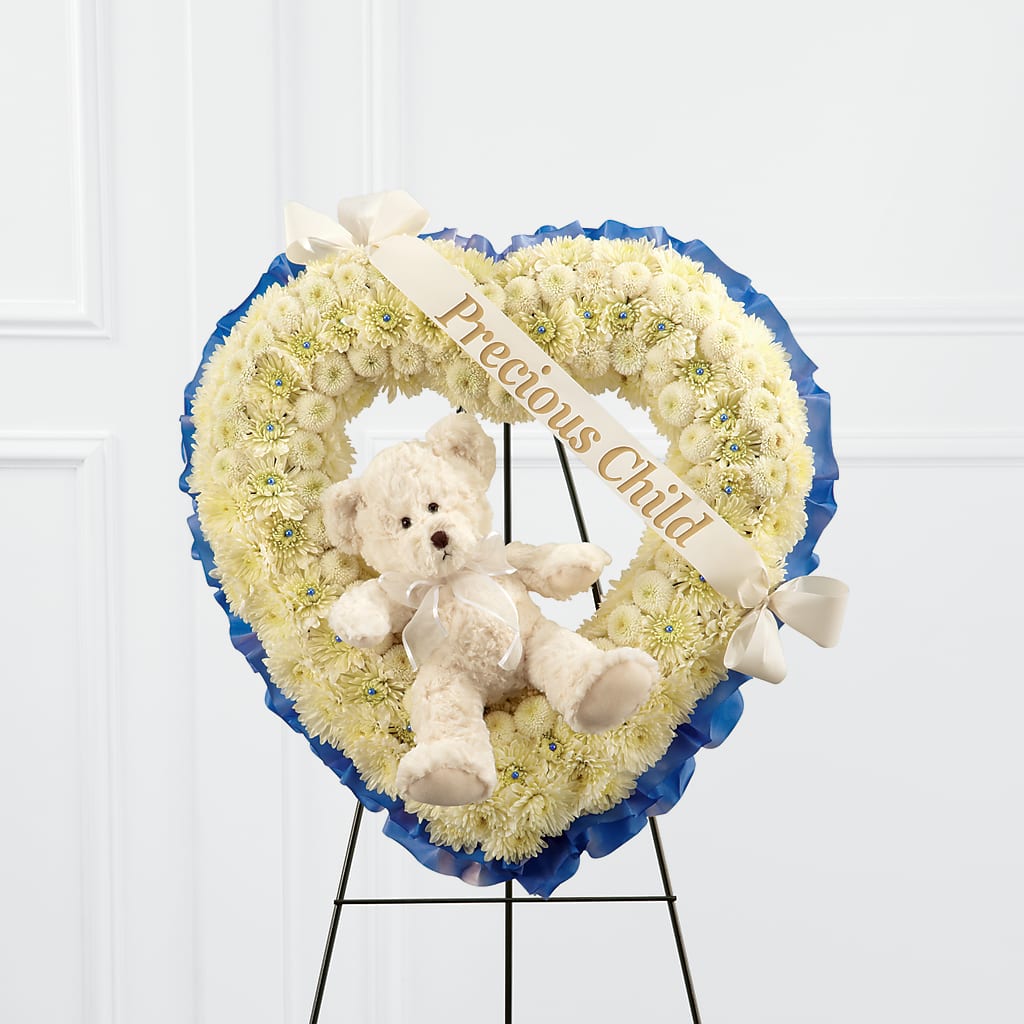 Precious Child Standing Heart – Francis Florist, Pomeroy OH