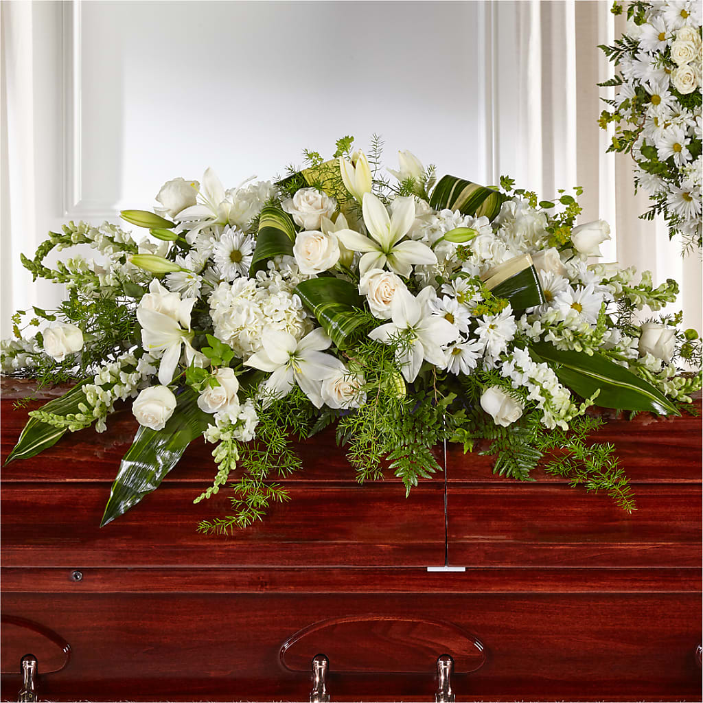 Abundance Casket Spray – Francis Florist, Pomeroy OH