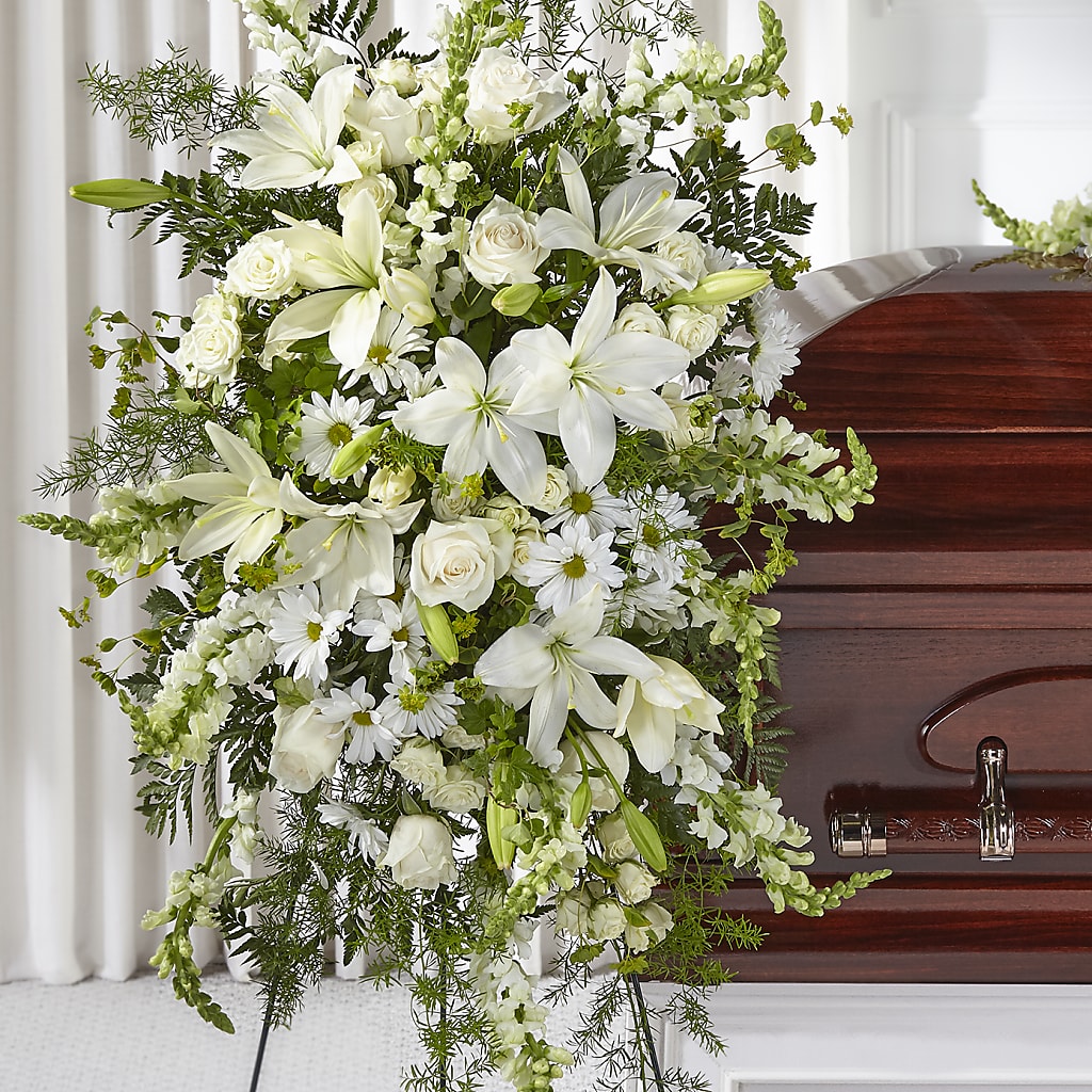 Loving Thoughts Standing Spray – Francis Florist, Pomeroy OH