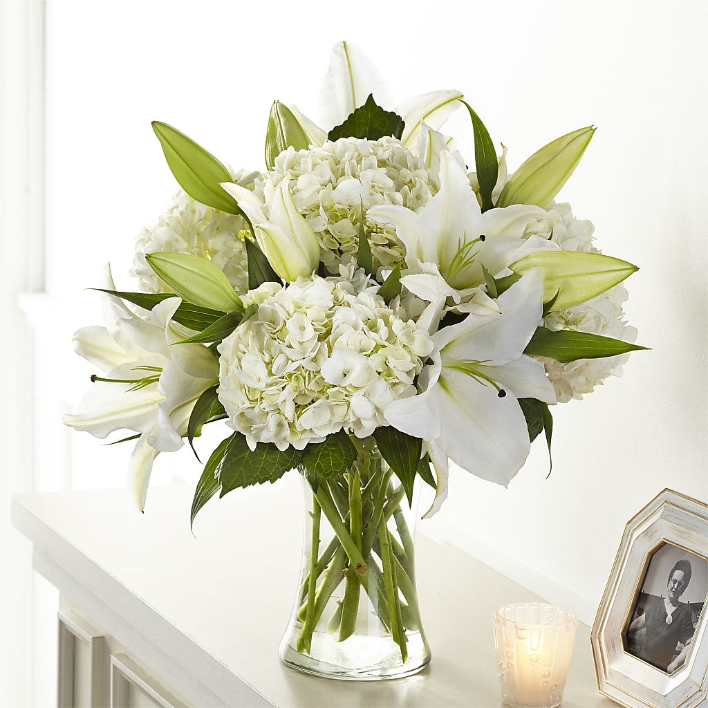Compassionate Lily Bouquet – Francis Florist, Pomeroy OH