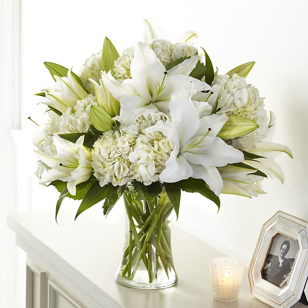 Compassionate Lily Bouquet – Francis Florist, Pomeroy OH