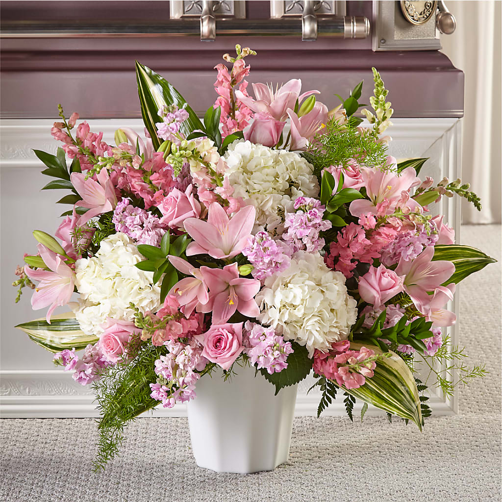 Simply Serene Floor Basket – Francis Florist, Pomeroy OH