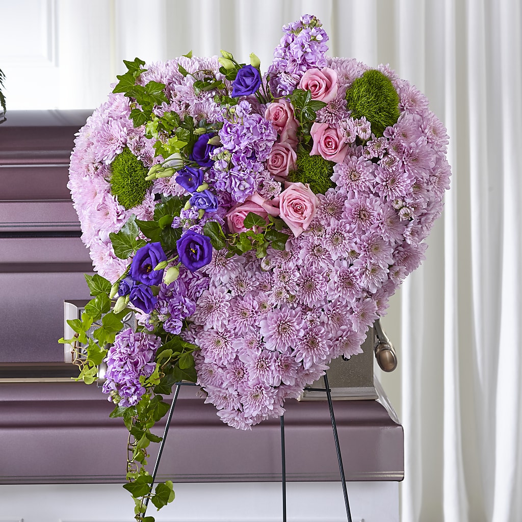 Treasured Love Standing Heart – Francis Florist, Pomeroy OH