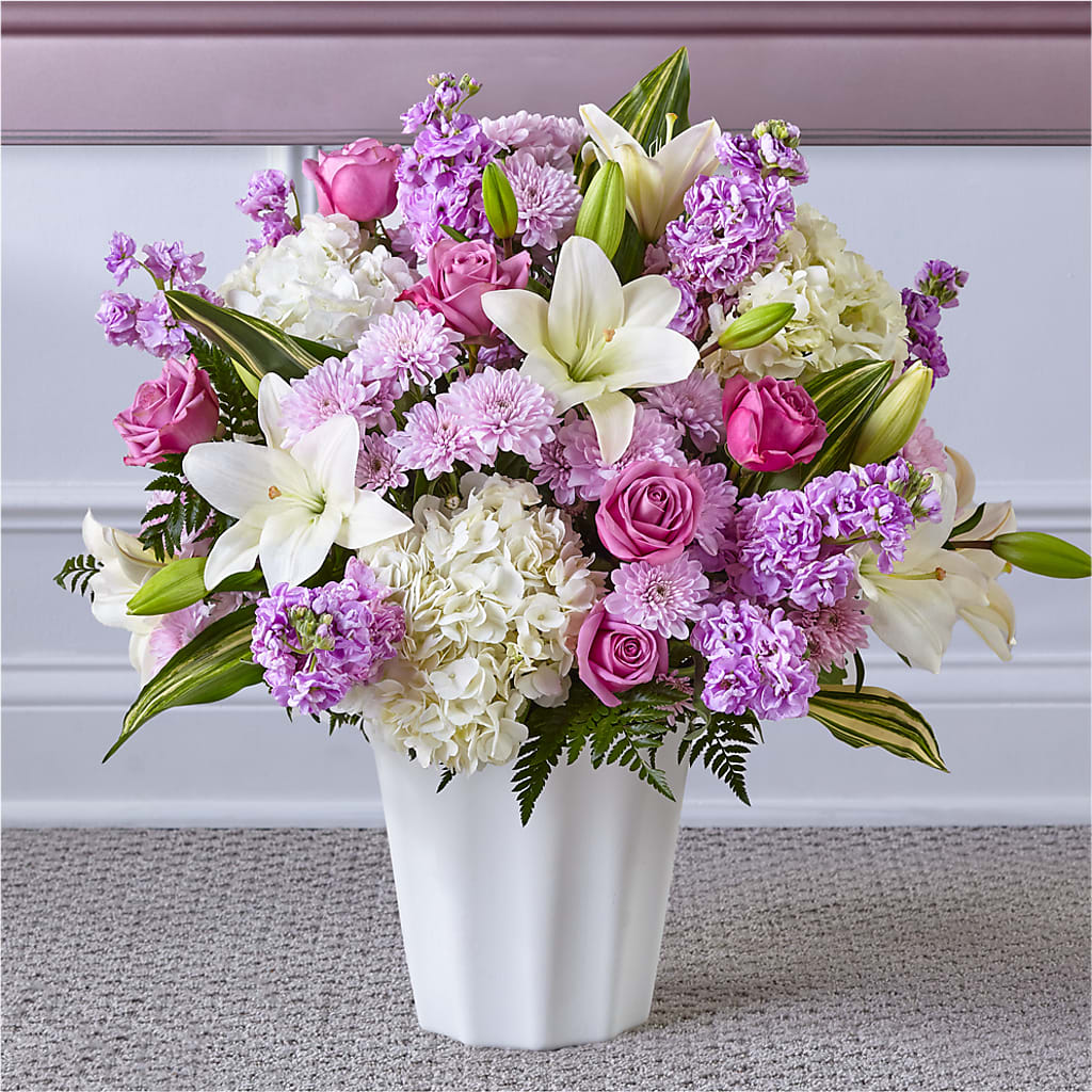 Heaven Sent Floor Basket – Francis Florist, Pomeroy OH