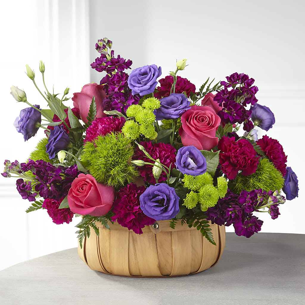 Serene Sanctuary Basket – Francis Florist, Pomeroy OH