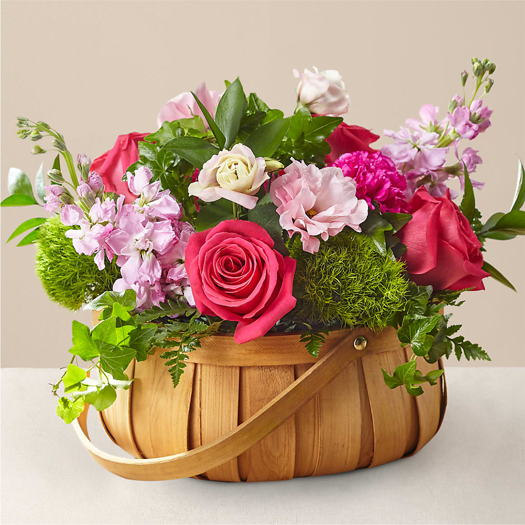 Radiance in Bloom Basket – Francis Florist, Pomeroy OH