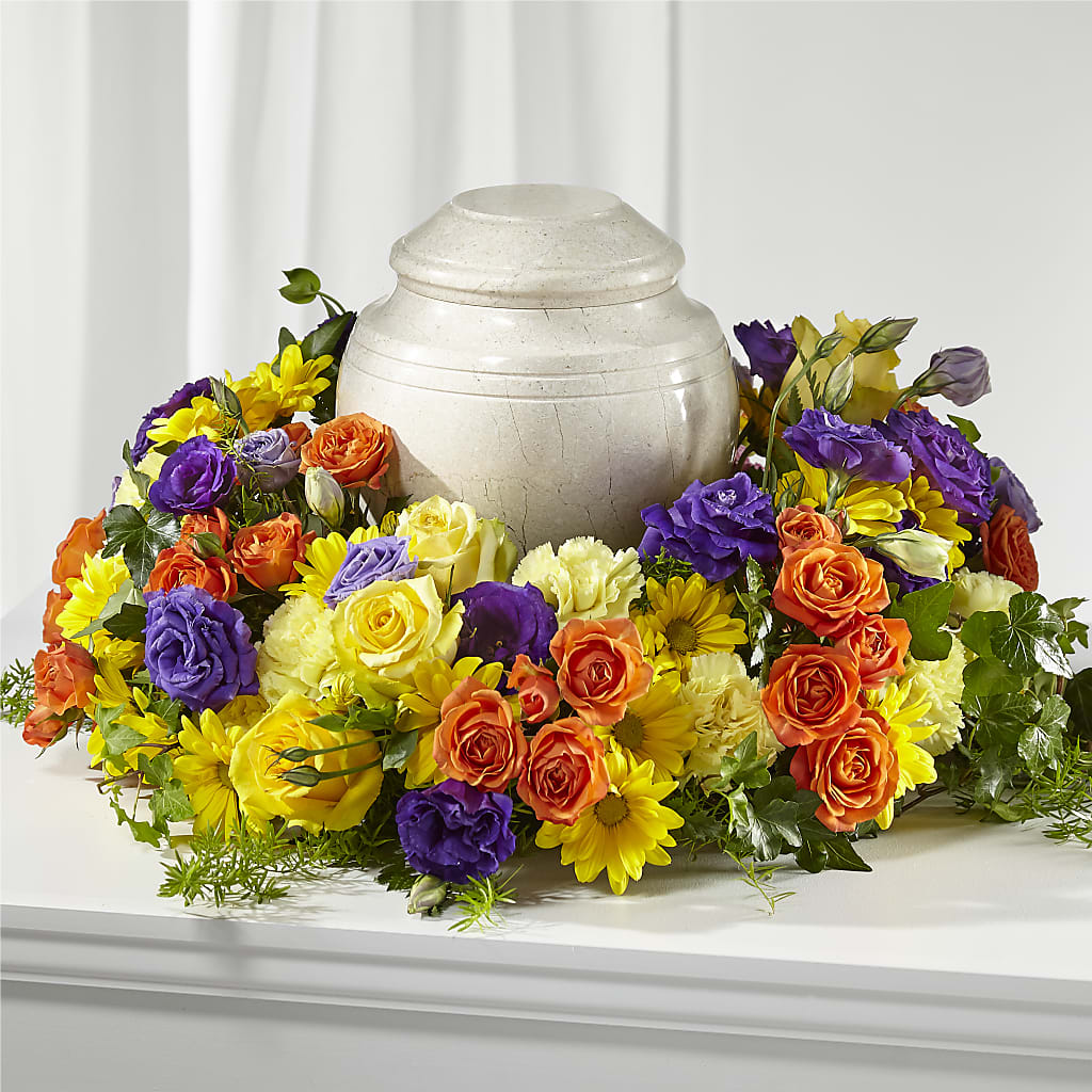 Blossoms of Remembrance Cremation Adornment – Francis Florist, Pomeroy OH