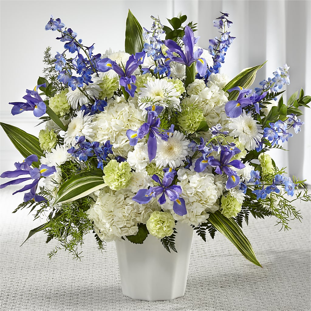 Soft Serenity Floor Basket – Francis Florist, Pomeroy OH