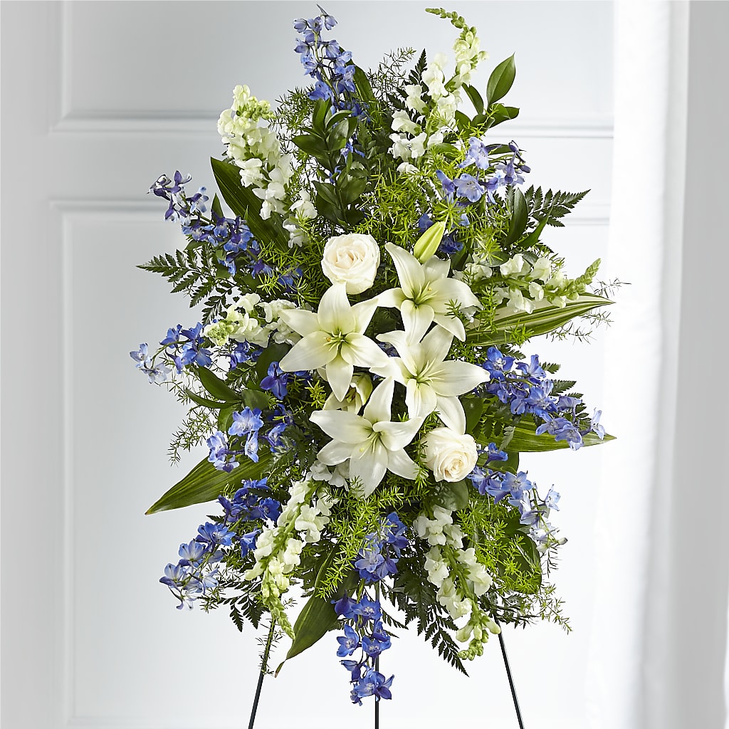 Faithful Friend Standing Spray – Francis Florist, Pomeroy OH