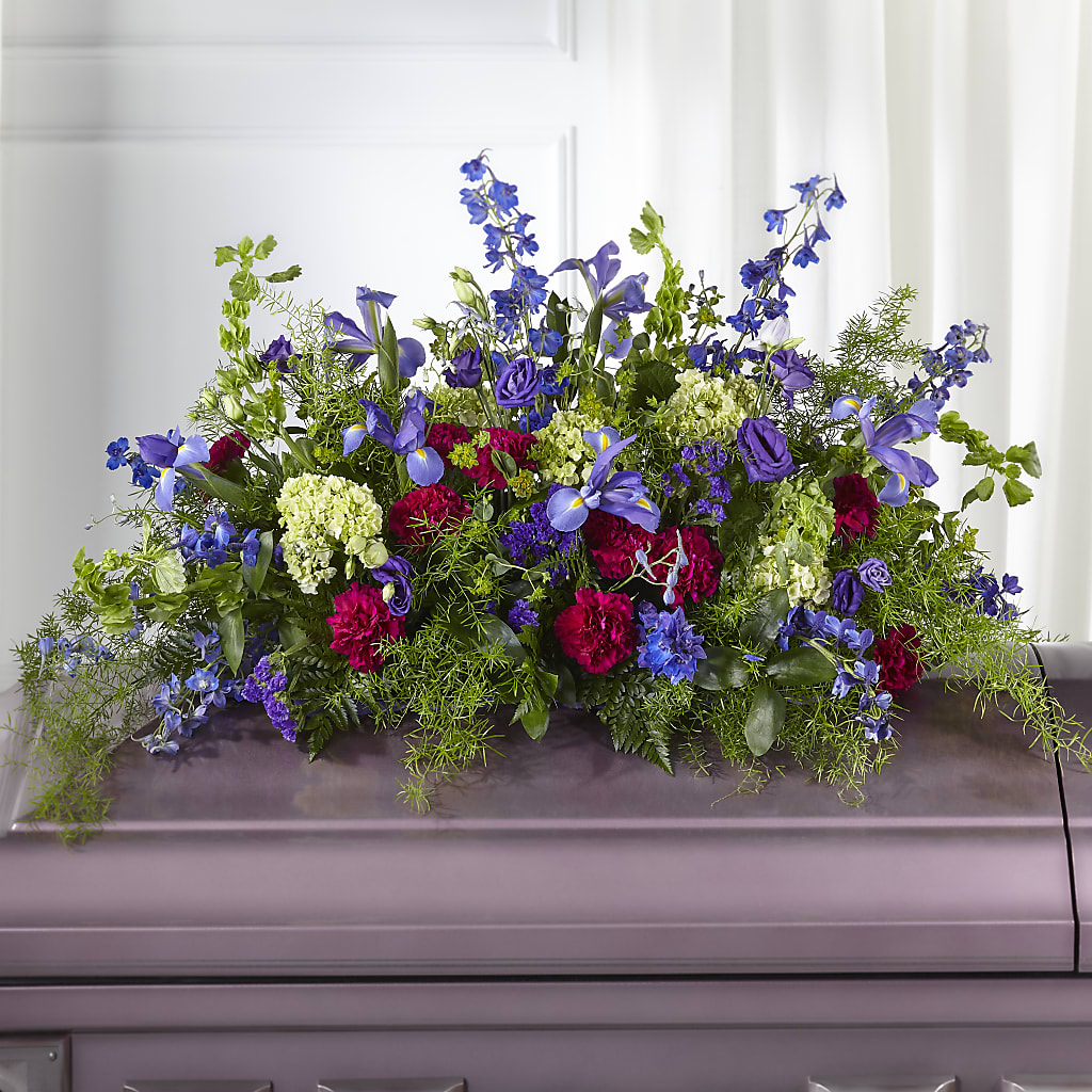Always Treasured Casket Spray – Francis Florist, Pomeroy OH