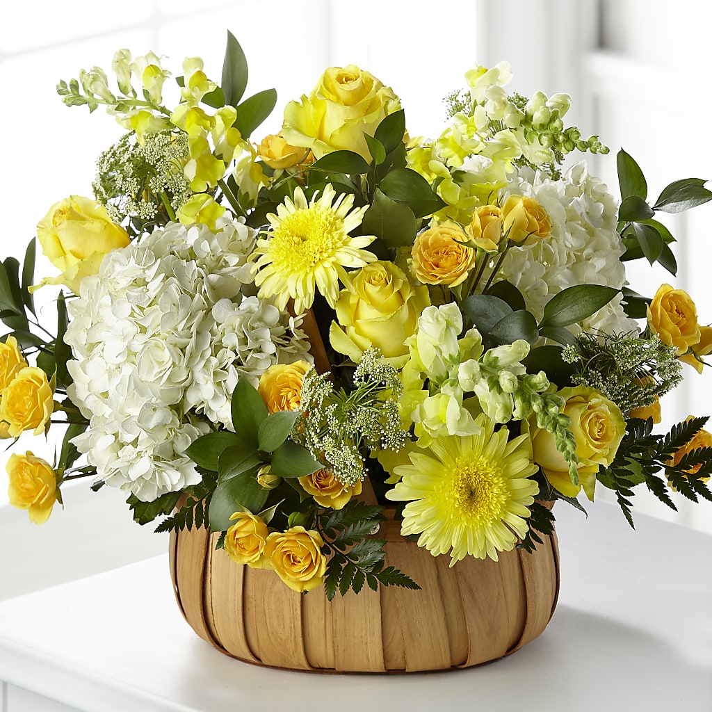 Rustic Remembrance Basket – Francis Florist, Pomeroy OH