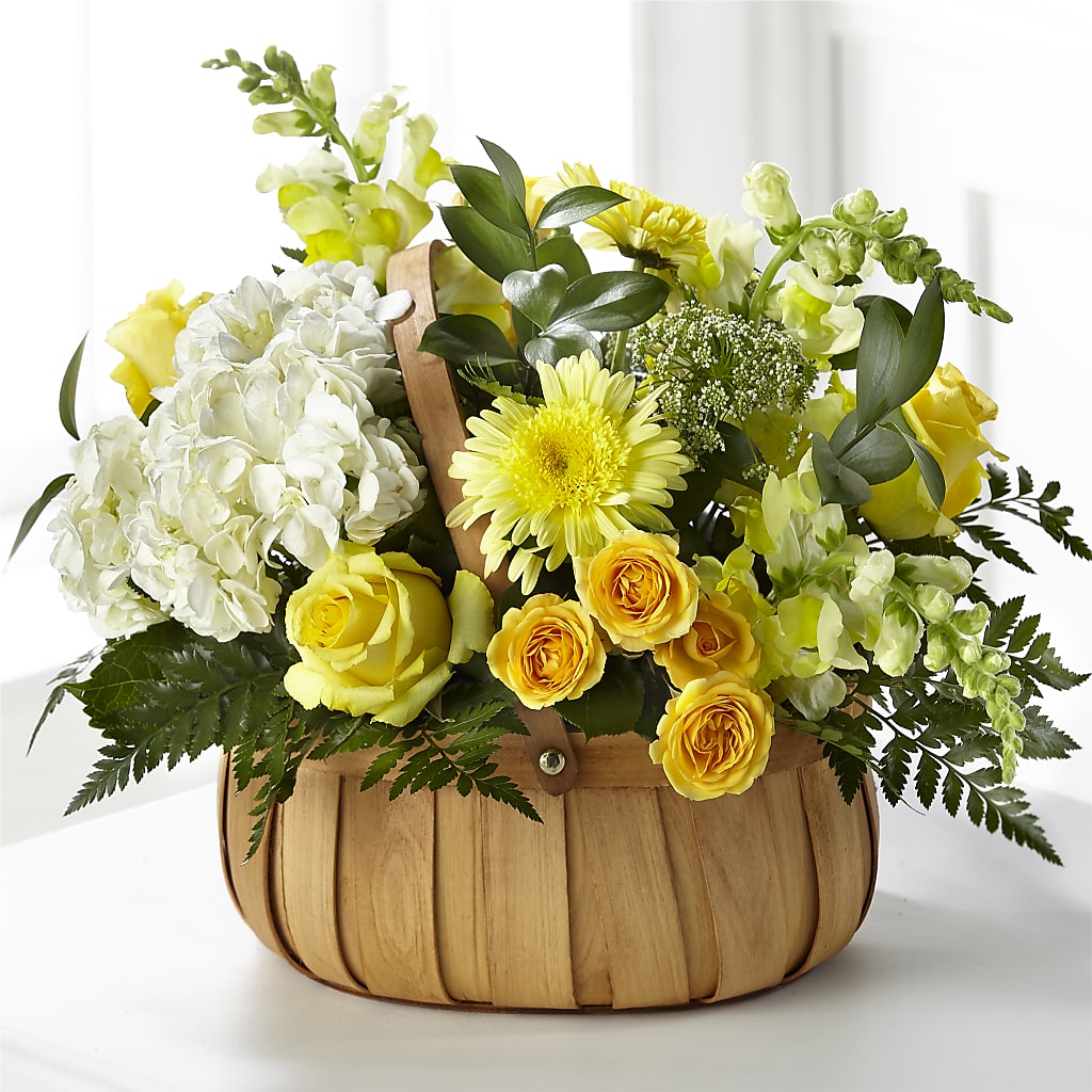 Rustic Remembrance Basket – Francis Florist, Pomeroy OH