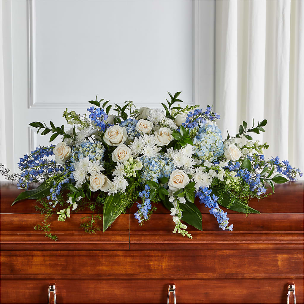 Timeless Essence Casket Spray – Francis Florist, Pomeroy OH