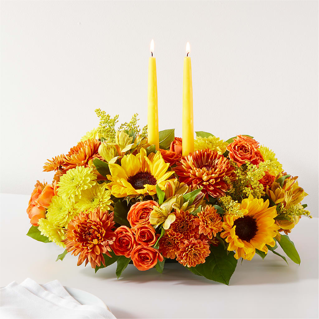Autumn Harmony Centerpiece – Francis Florist, Pomeroy OH