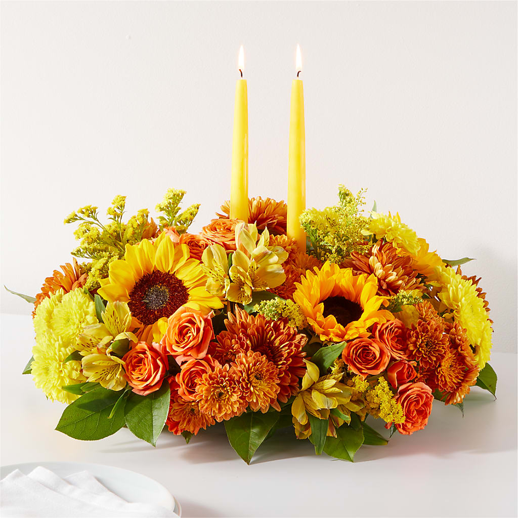 Autumn Harmony Centerpiece – Francis Florist, Pomeroy OH