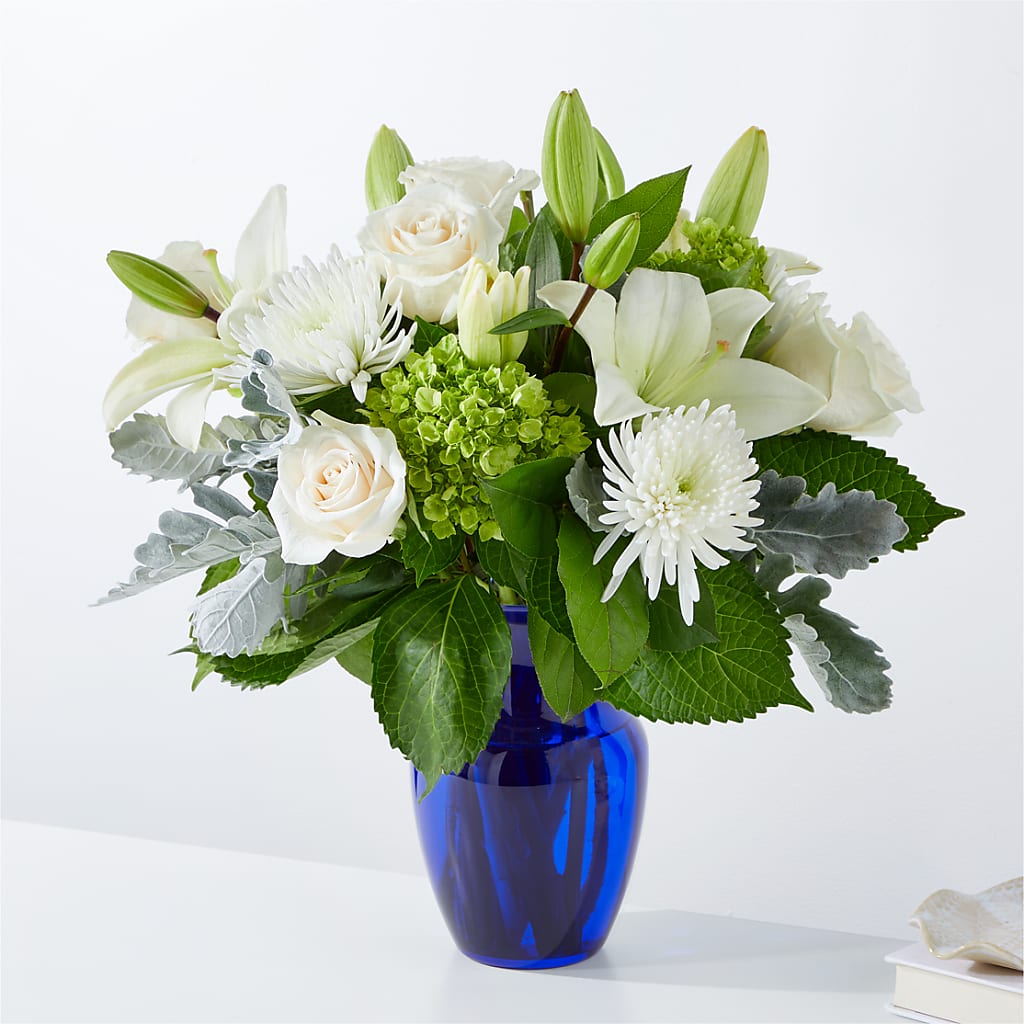 Snowy Dreams Bouquet – Francis Florist, Pomeroy OH