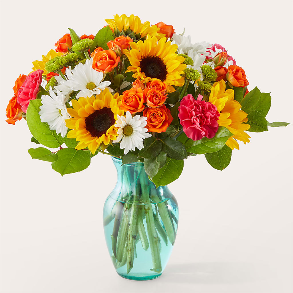 Sun-drenched Blooms Bouquet – Francis Florist, Pomeroy OH