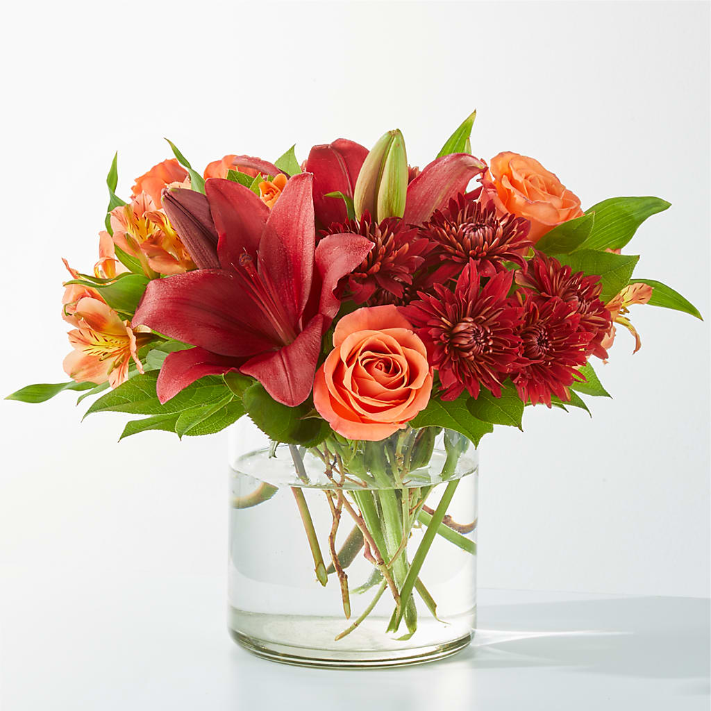 Crimson Leaves Bouquet – Francis Florist, Pomeroy OH