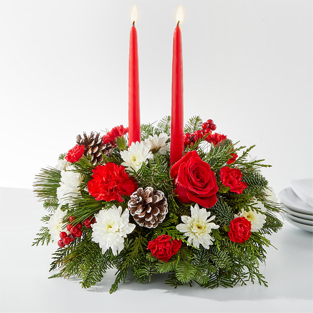 Holiday Soiree Centerpiece – Francis Florist, Pomeroy OH
