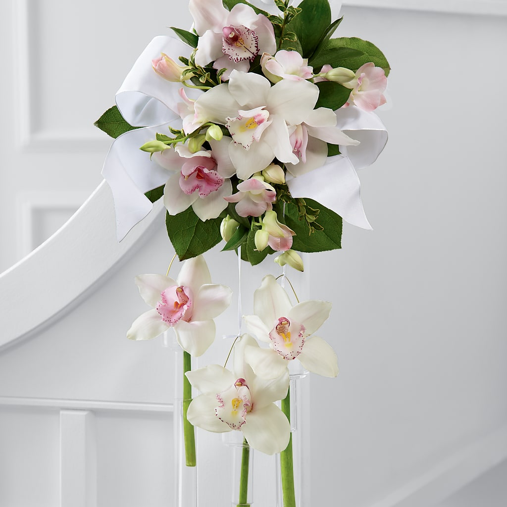 Perfect Entrance Pew Arrangement – Francis Florist, Pomeroy OH