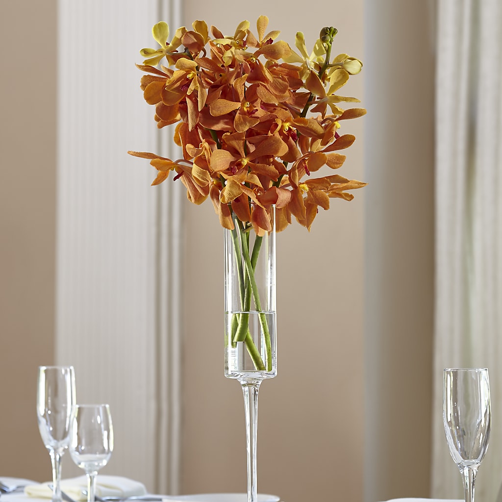 Orange Mokara Bouquet – Francis Florist, Pomeroy OH