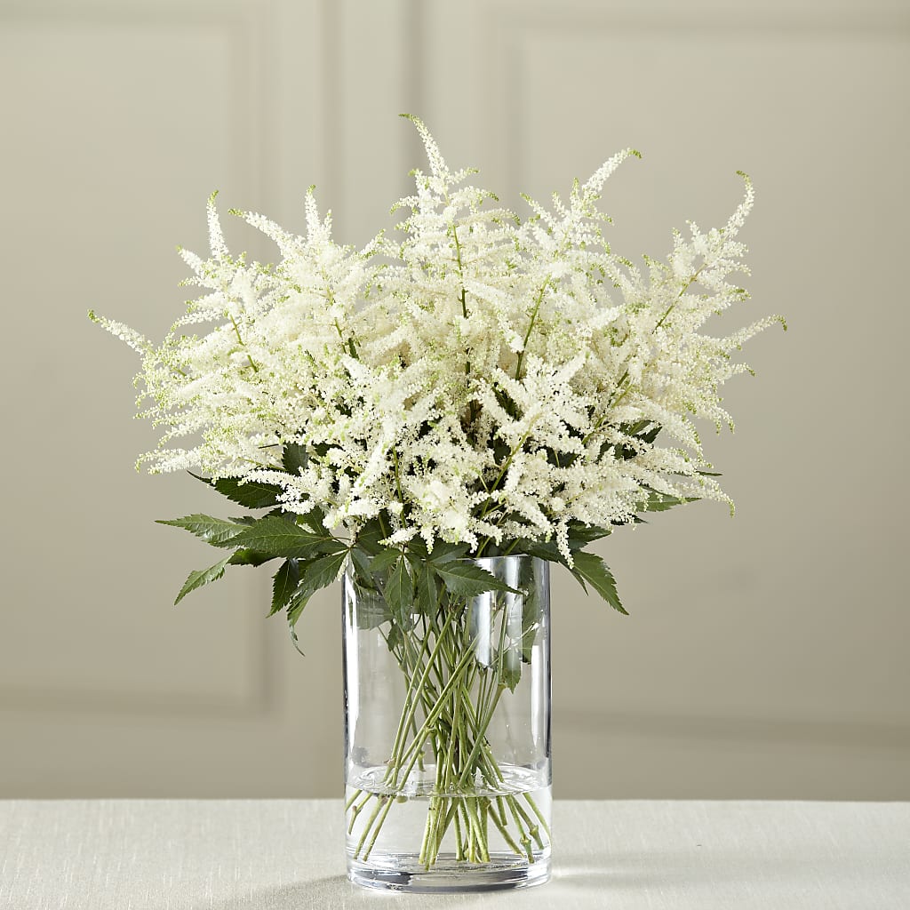 White Astilbe Bouquet – Francis Florist, Pomeroy OH