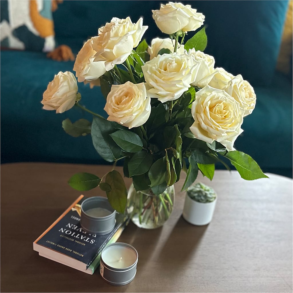 Long Stem Yellow Rose Bouquet –  Francis Florist, Pomeroy OH
