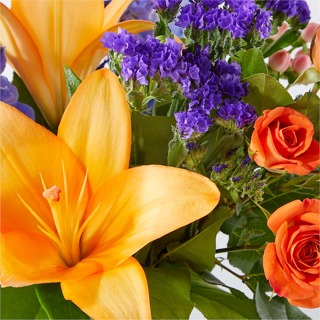 Radiant Citrus Bouquet –  Francis Florist, Pomeroy OH