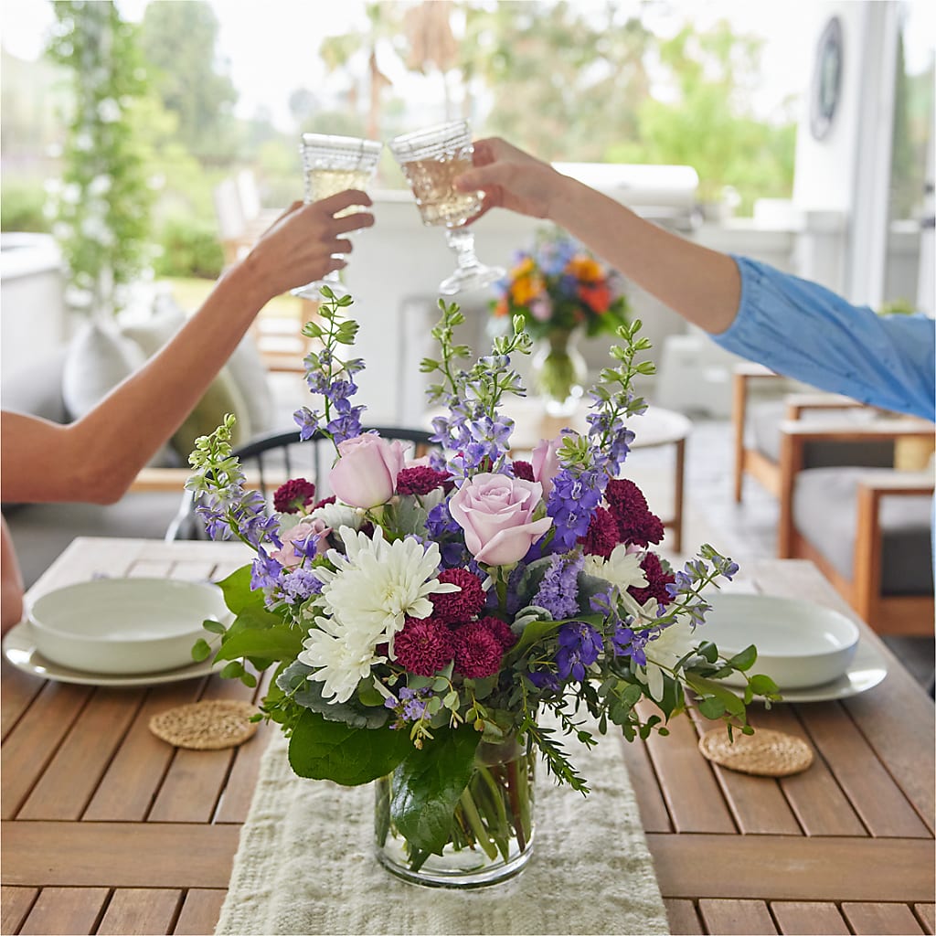 Violet Frost Bouquet –  Francis Florist, Pomeroy OH