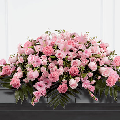 Garden of Comfort Casket Spray (Standard) –  Francis Florist, Pomeroy OH