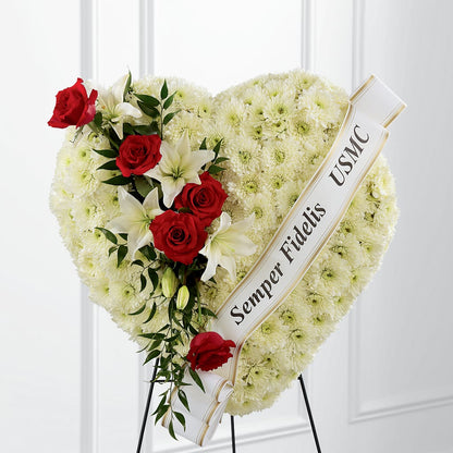 Heartfelt Hero Standing Heart –  Francis Florist, Pomeroy OH