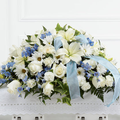 Tender Treasure Casket Spray –  Francis Florist, Pomeroy OH