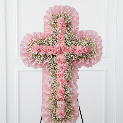Angel's Cross Easel –  Francis Florist, Pomeroy OH