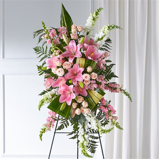 Elegant Embrace Standing Spray –  Francis Florist, Pomeroy OH