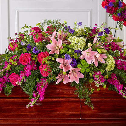 Radiant Tribute Casket Spray –  Francis Florist, Pomeroy OH