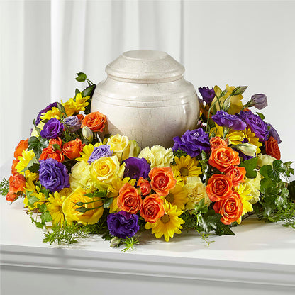 Blossoms of Remembrance Cremation Adornment –  Francis Florist, Pomeroy OH
