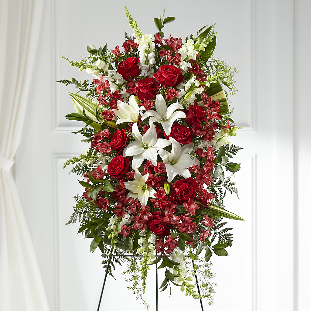 Everlasting Memory Standing Spray –  Francis Florist, Pomeroy OH