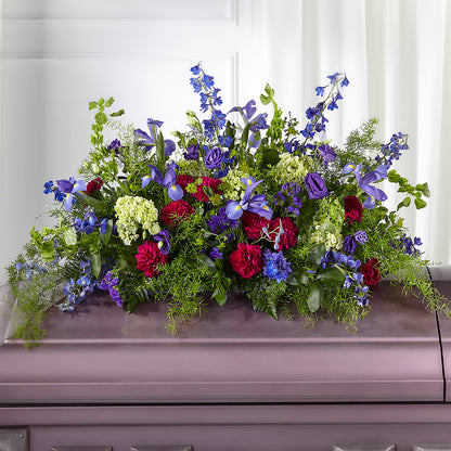 Always Treasured Casket Spray –  Francis Florist, Pomeroy OH