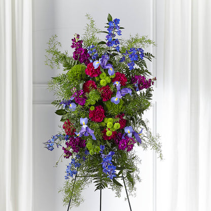 Heavenly Skies Standing Spray –  Francis Florist, Pomeroy OH
