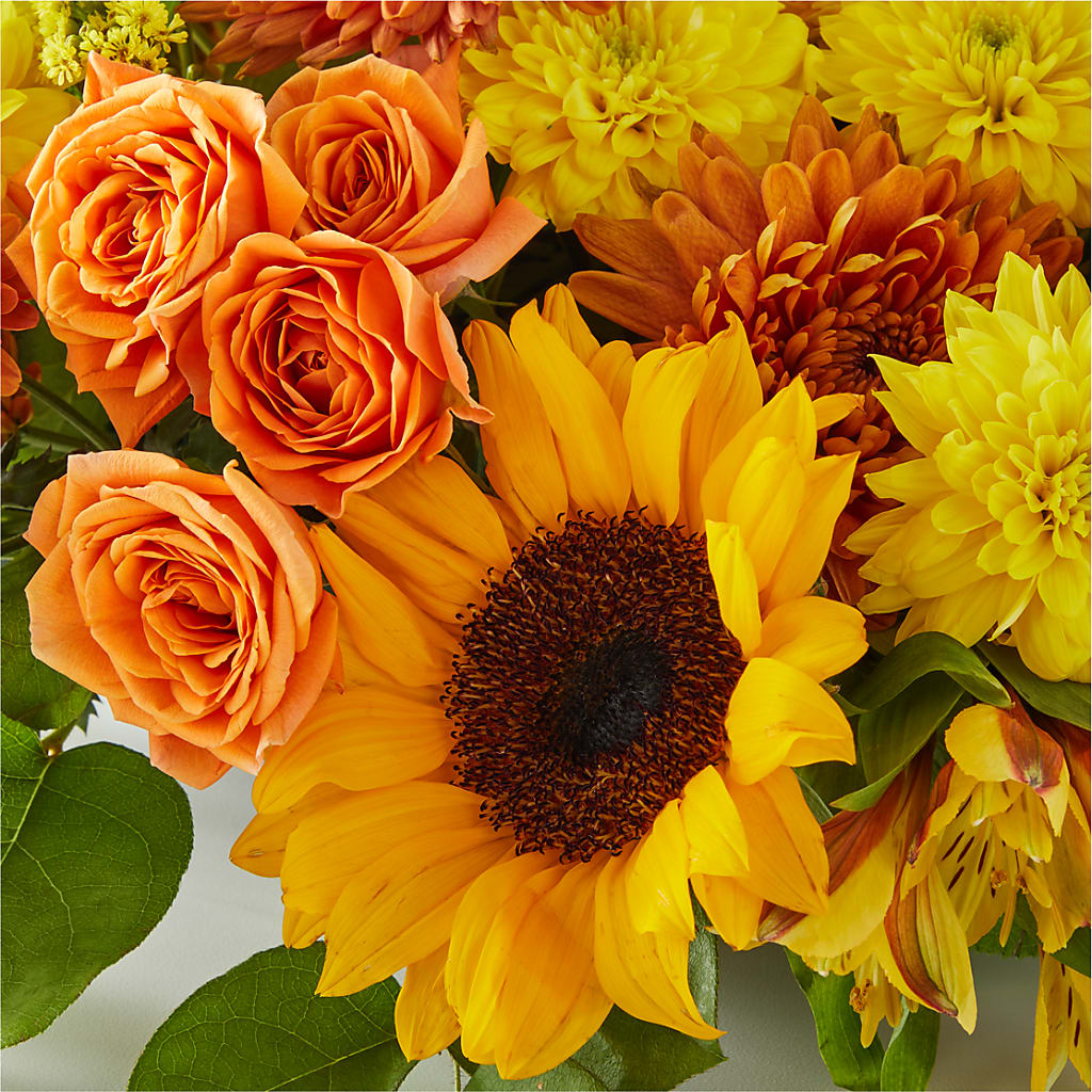 Autumn Harmony Centerpiece –  Francis Florist, Pomeroy OH