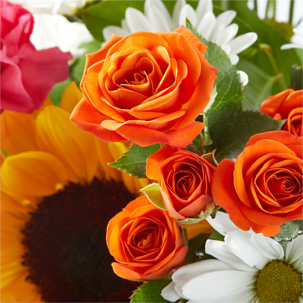 Sun-drenched Blooms Bouquet –  Francis Florist, Pomeroy OH