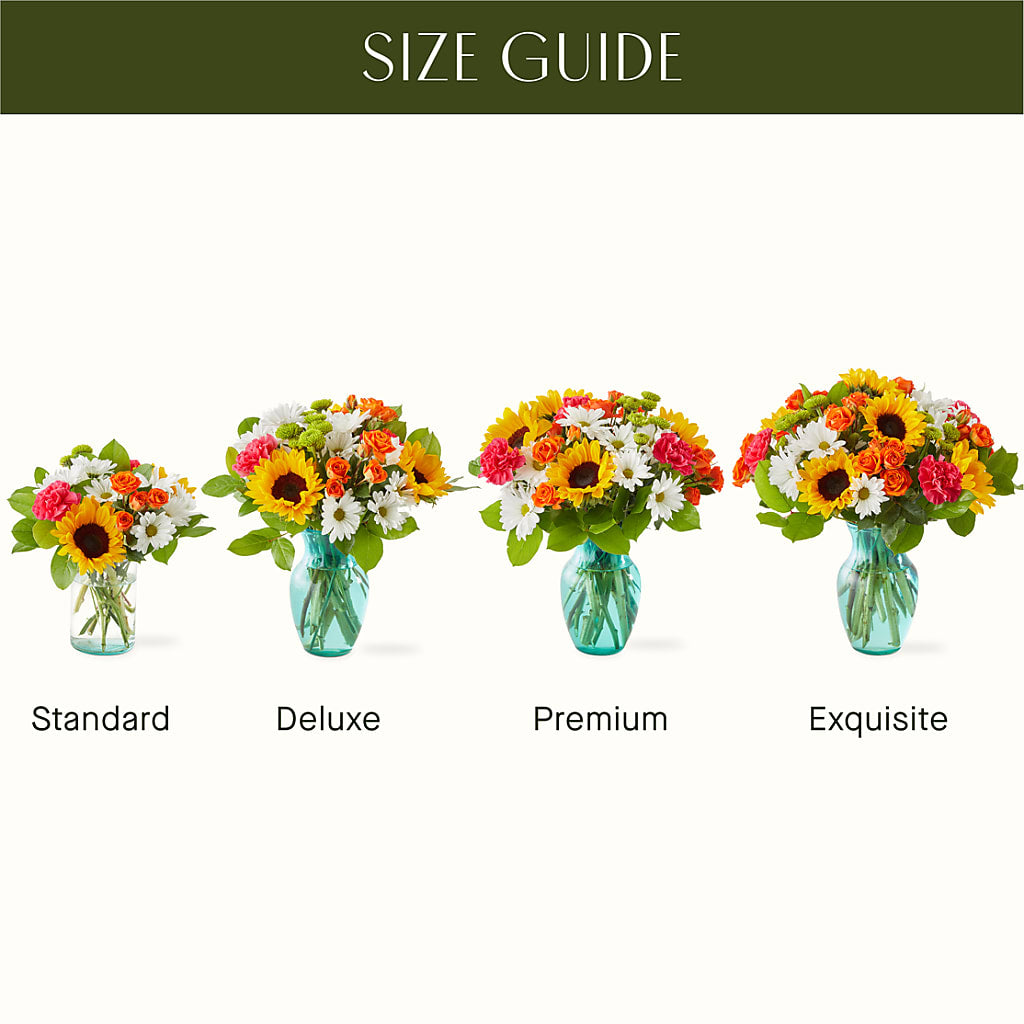 Sun-drenched Blooms Bouquet –  Francis Florist, Pomeroy OH