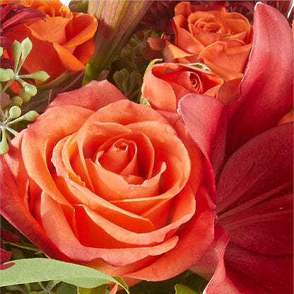 Crimson Leaves Bouquet –  Francis Florist, Pomeroy OH
